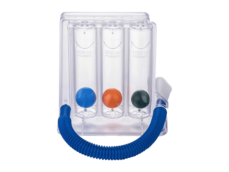 RJ-601A  Clinic use 3-ball incentive spirometer 